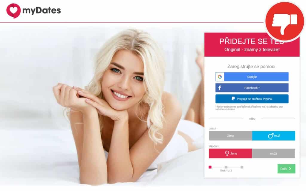 Recenze MyDates.com podvod